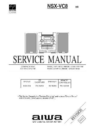 Сервисная инструкция Aiwa NSX-VC8 ― Manual-Shop.ru