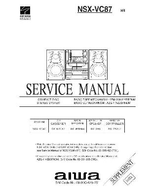 Service manual AIWA NSX-VC87 ― Manual-Shop.ru