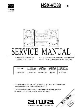Сервисная инструкция Aiwa NSX-VC88 ― Manual-Shop.ru