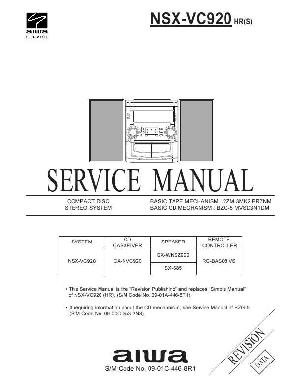 Service manual AIWA NSX-VC920 ― Manual-Shop.ru