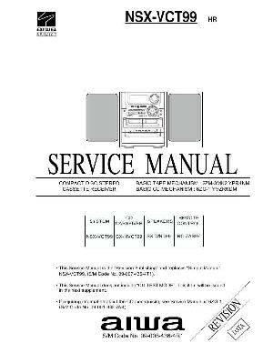 Сервисная инструкция AIWA NSX-VCT99 ― Manual-Shop.ru