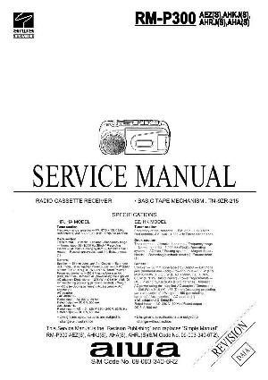 Сервисная инструкция Aiwa RM-P300 ― Manual-Shop.ru