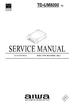 Service manual Aiwa TD-UM8000 ― Manual-Shop.ru