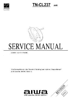 Сервисная инструкция Aiwa TN-CL237 ― Manual-Shop.ru