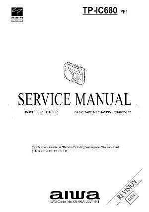 Сервисная инструкция Aiwa TP-IC680 ― Manual-Shop.ru