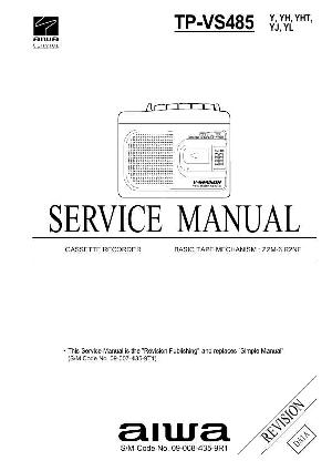 Сервисная инструкция Aiwa TP-VS485 ― Manual-Shop.ru