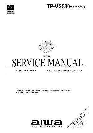 Сервисная инструкция Aiwa TP-VS530 ― Manual-Shop.ru