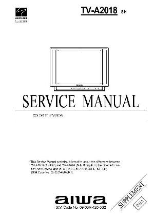 Сервисная инструкция Aiwa TV-A2018 ― Manual-Shop.ru