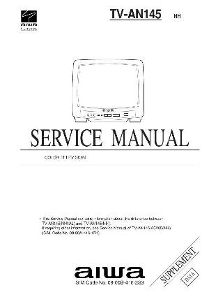 Сервисная инструкция Aiwa TV-AN145 ― Manual-Shop.ru