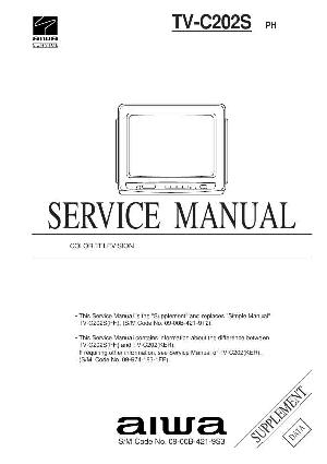 Service manual Aiwa TV-C202S ― Manual-Shop.ru