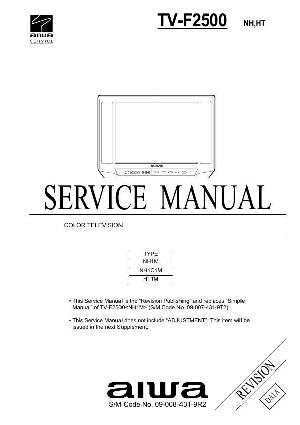 Сервисная инструкция Aiwa TV-F2500 ― Manual-Shop.ru