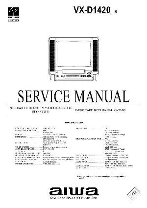 Service manual Aiwa VX-D1420 ― Manual-Shop.ru
