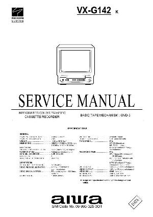 Сервисная инструкция Aiwa VX-G142 ― Manual-Shop.ru