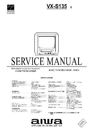 Сервисная инструкция Aiwa VX-S135 ― Manual-Shop.ru