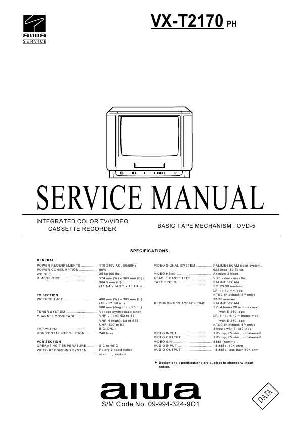 Сервисная инструкция Aiwa VX-T2170 ― Manual-Shop.ru