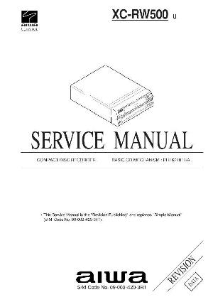 Сервисная инструкция Aiwa XC-RW500 ― Manual-Shop.ru