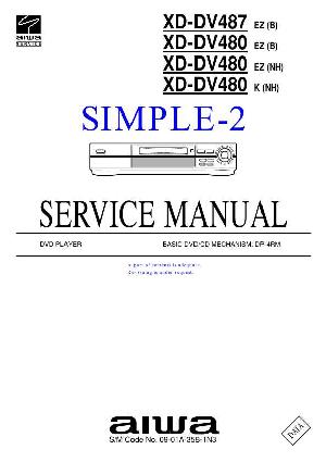 Сервисная инструкция Aiwa XD-DV480, XD-DV487 ― Manual-Shop.ru