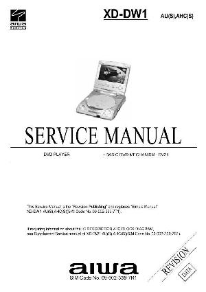 Service manual Aiwa XD-DW1 ― Manual-Shop.ru