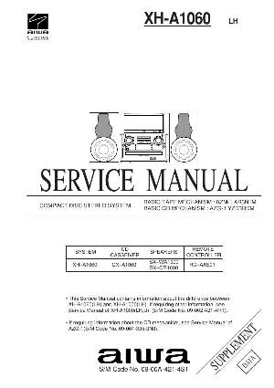 Сервисная инструкция Aiwa XH-A1060  ― Manual-Shop.ru