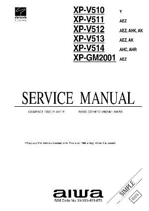 Сервисная инструкция Aiwa XP-GM2001 ― Manual-Shop.ru