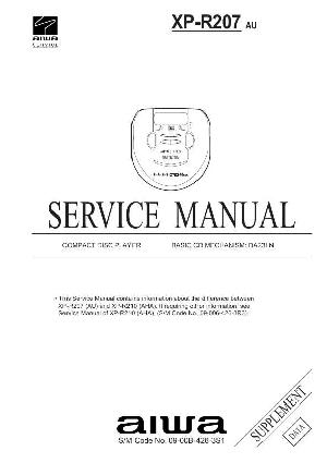 Сервисная инструкция Aiwa XP-R207 ― Manual-Shop.ru