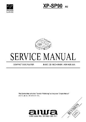 Сервисная инструкция Aiwa XP-SP90 ― Manual-Shop.ru