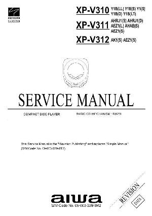 Сервисная инструкция Aiwa XP-V310, XP-312 ― Manual-Shop.ru