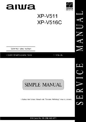 Сервисная инструкция Aiwa XP-V511 ― Manual-Shop.ru