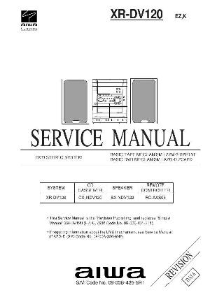 Сервисная инструкция Aiwa XR-DV120 ― Manual-Shop.ru