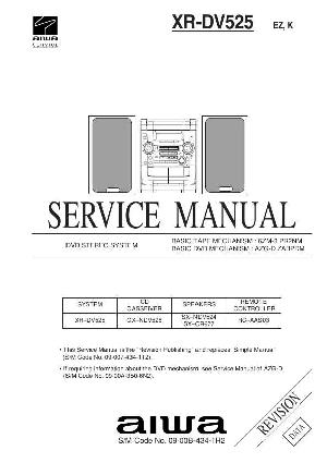 Сервисная инструкция Aiwa XR-DV525 ― Manual-Shop.ru