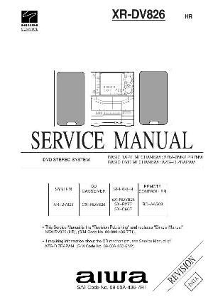 Service manual Aiwa XR-DV826 ― Manual-Shop.ru