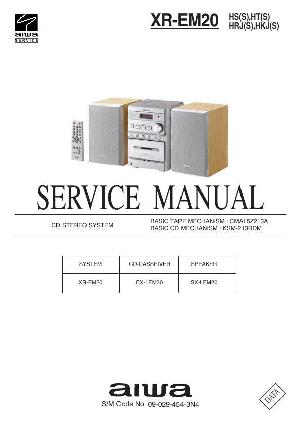 Service manual Aiwa XR-EM20 ― Manual-Shop.ru