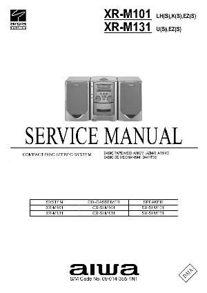 Сервисная инструкция Aiwa XR-M101, XR-M131 ― Manual-Shop.ru