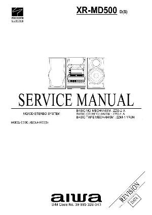 Сервисная инструкция Aiwa XR-MD500 ― Manual-Shop.ru