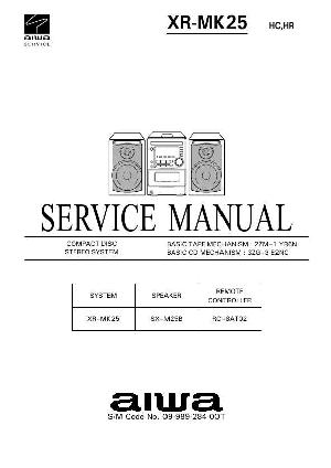 Service manual Aiwa XR-MK25 ― Manual-Shop.ru