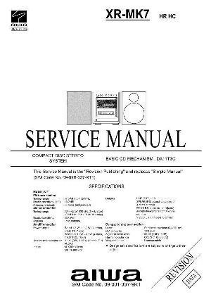 Сервисная инструкция Aiwa XR-MK7  ― Manual-Shop.ru