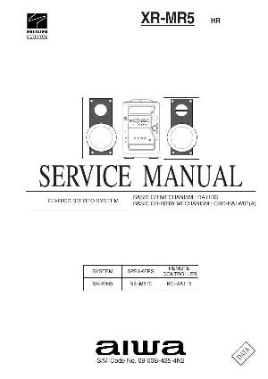 Сервисная инструкция Aiwa XR-MR5 ― Manual-Shop.ru