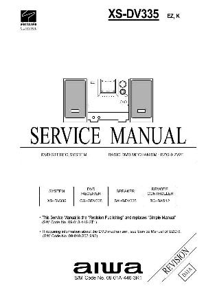 Сервисная инструкция Aiwa XS-DV335 ― Manual-Shop.ru