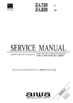 Service manual Aiwa Z-L720, Z-L820 ― Manual-Shop.ru