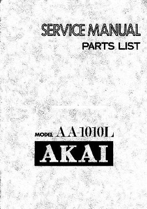 Сервисная инструкция Akai AA-1010L ― Manual-Shop.ru
