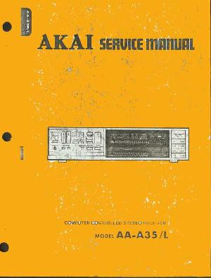 Сервисная инструкция Akai AA-A35L ― Manual-Shop.ru