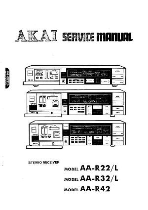 Сервисная инструкция Akai AA-R22L, AA-R32L, AA-R42 ― Manual-Shop.ru