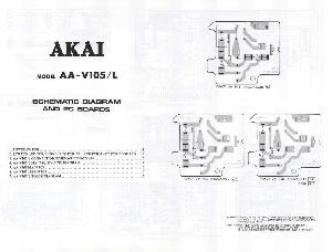 Сервисная инструкция Akai AA-V105, AA-V105L ― Manual-Shop.ru