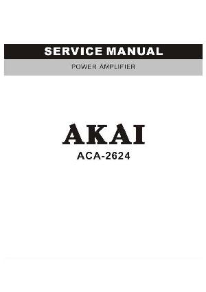 Сервисная инструкция Akai ACA-2624 ― Manual-Shop.ru