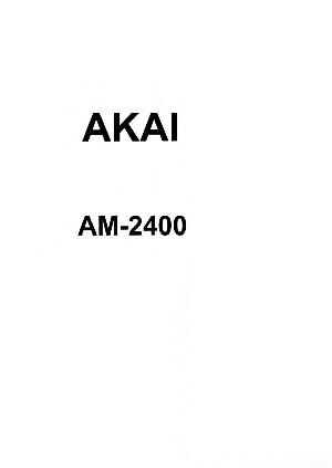 Сервисная инструкция Akai AM-2400 ― Manual-Shop.ru