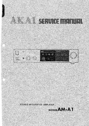 Сервисная инструкция Akai AM-A1 ― Manual-Shop.ru