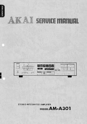 Сервисная инструкция Akai AM-A301 ― Manual-Shop.ru