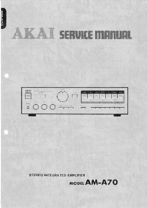 Сервисная инструкция Akai AM-A70 ― Manual-Shop.ru