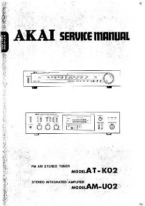 Сервисная инструкция Akai AM-U02, AT-K02 ― Manual-Shop.ru
