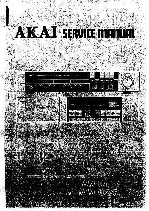 Service manual Akai AM-U1, AM-U2F ― Manual-Shop.ru